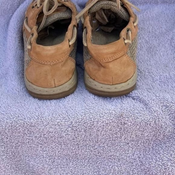 White Mountain Tan Leather Deck Shoes - Picture 3 of 6